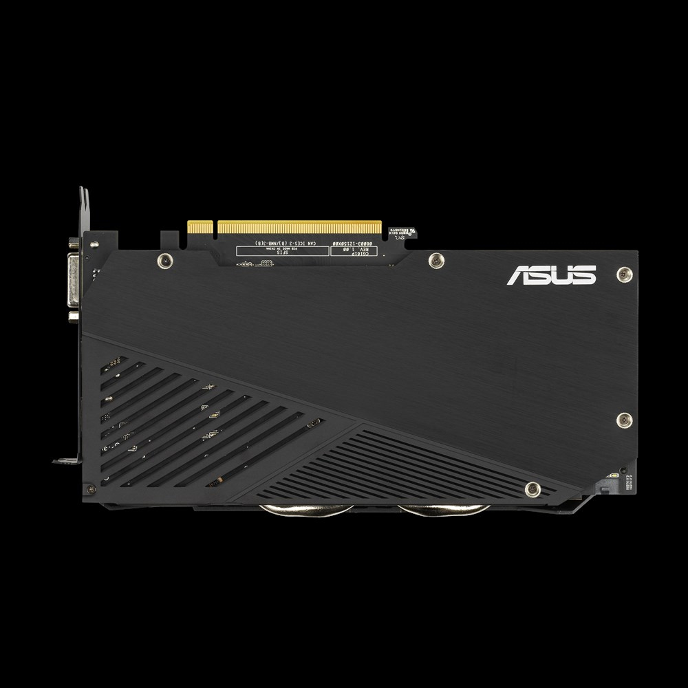 ASUS Dual RTX 2060 O6G EVO Grafikkarte, NVIDIA GeForce RTX 2060, 6 GB GDDR6, PCIe 3.0 x16, 192 Bit, HDMI 2.0b, DisplayPort 1.4, DVI-D, 1x 8-pin, 2x Lüfter
