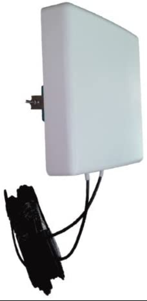 Bild LowcostMobile PAN5G-MIMO-2021 Antenna 4G 5G MIMO Directional 7003800Mhz 2x10m black SMA Cable ALSR200 OUTDOOR