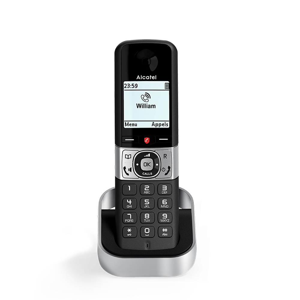 Alcatel Dect F890 Voice Fr Black Scallblock