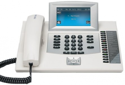 AUERSWALD COMfortel 2600 Analoges Telefon Weiß Anrufer-Identifikation