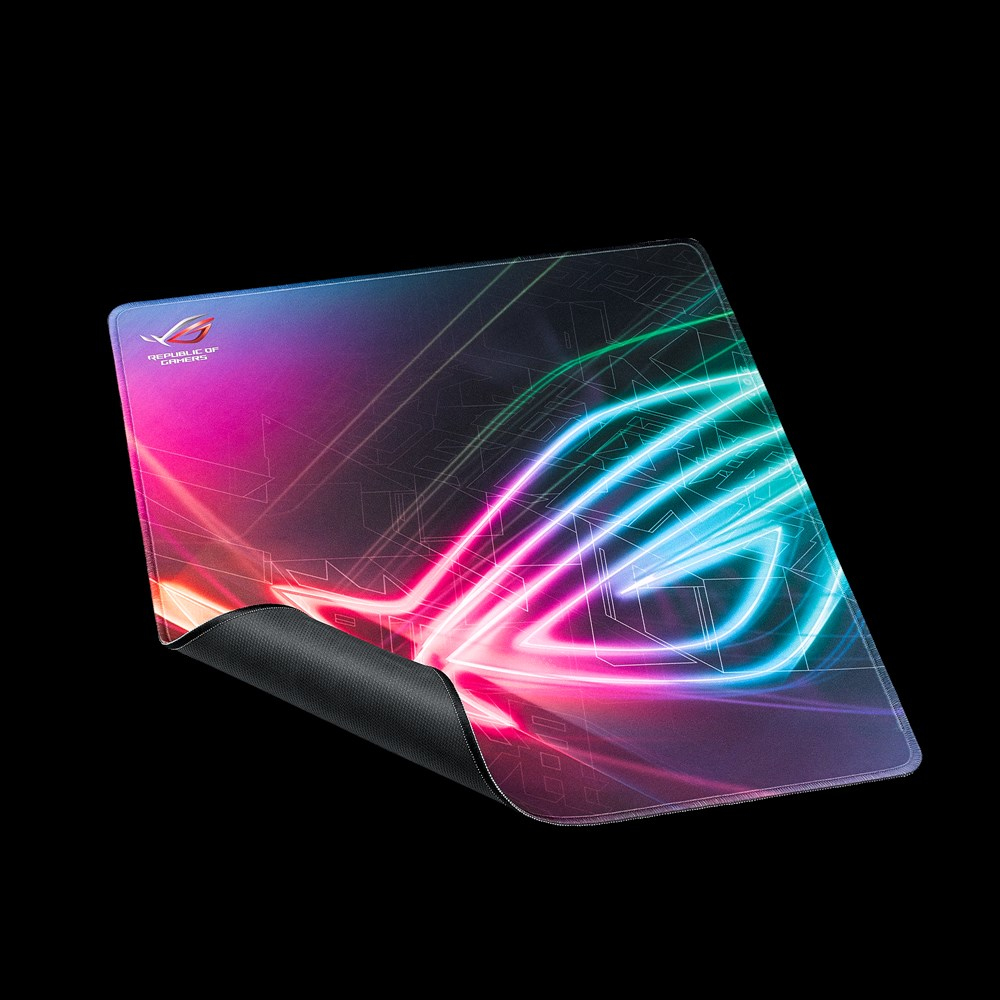 ASUS ROG Strix Edge Soft Gaming Mauspad (400mm x 450mm) mehrfarbig