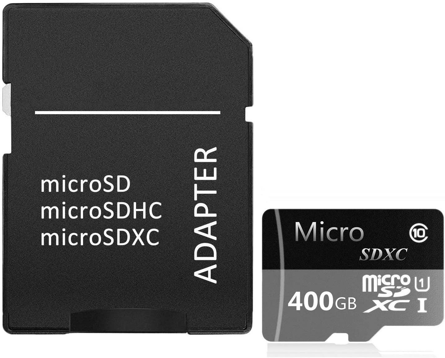 Generic Micro SD-kaart 400 GB High Speed Klasse 10 Micro SD SDXC-kaart met adapter