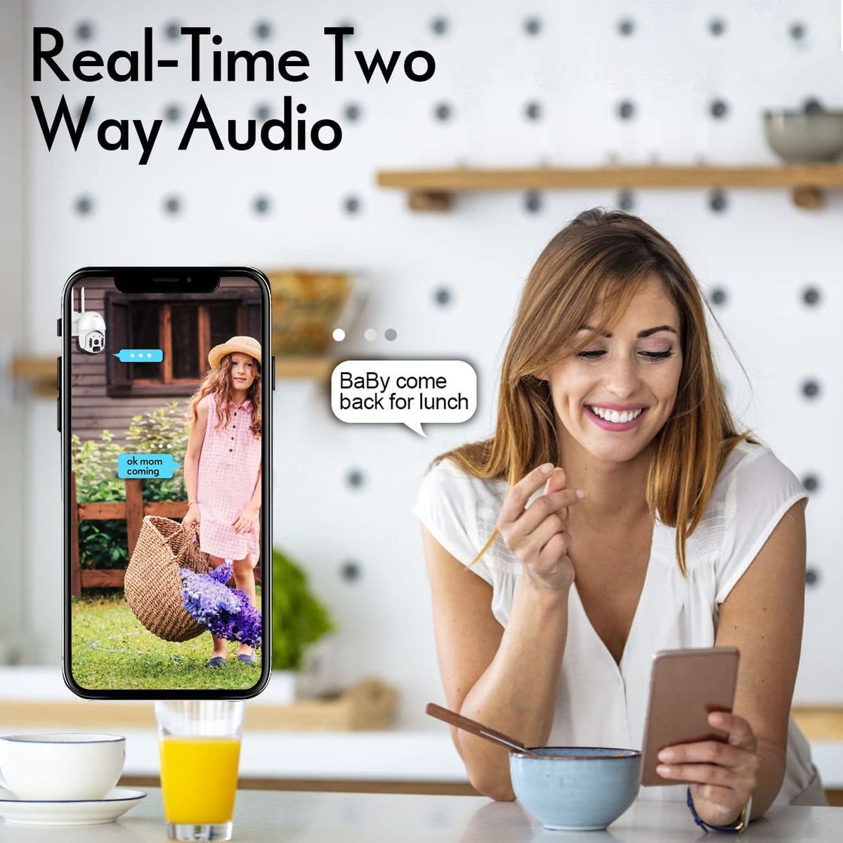Aottom Überwachungskamera Aussen 1080P WLAN IP Kamera Outdoor PTZ Dome Kamera Sicherheitskamera Bewegungsmelder 40m Nachtsicht 2-Wege-Audio IP66 Wasserdicht APP YI Lot SD KartenslotMAX.128 GB