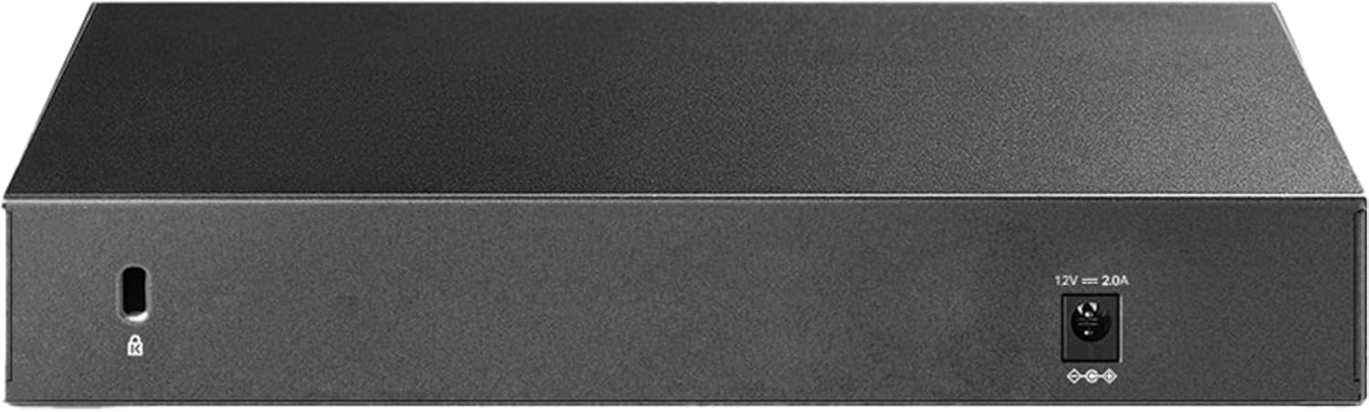 TP-Link Omada TL-SX105 5-Port 10G Desktop-/Rack-Switch, 5x 10G RJ45, lüfterlos, Metallgehäuse, Auto-Negotiation, 100 Gbit/s Switching, EU