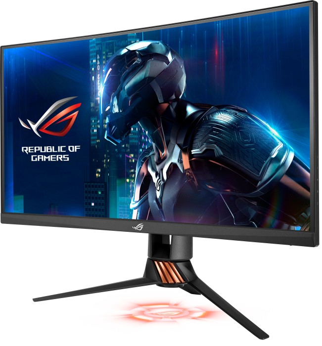 ASUS ROG Swift PG27VQ 27" Curved Gaming Monitor TN 1ms 165 Hz QHD 2560x1440 HDMI DisplayPort