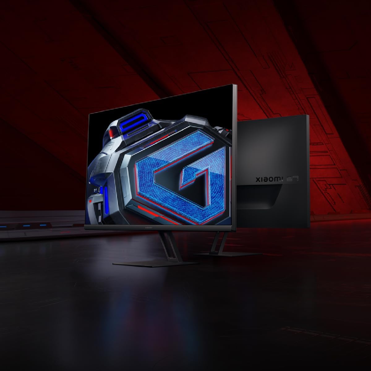 Xiaomi 2K Gaming Monitor G27Qi – 1440p IPS LCD-Display mit 180Hz, Ultra-Fast 1ms GTG-Reaktionszeit, FreeSync, 100% sRGB, 95% DCI-P3, TÜV Low Blue Light Zertifiziert, P27QCA-RGGL