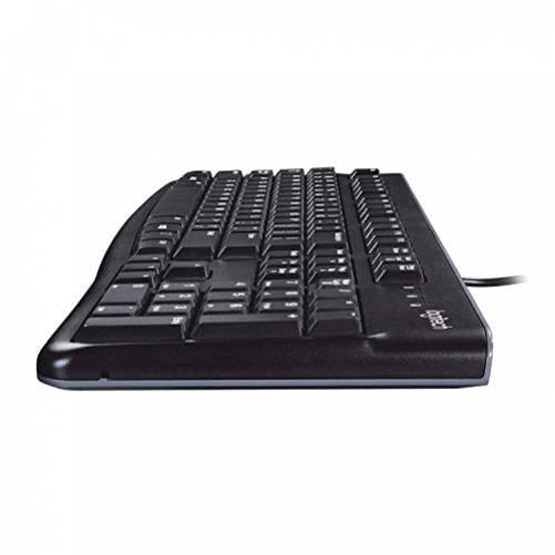 logitech K120 Tastatur USB Schwarz (ESP Layout - QWERTY)