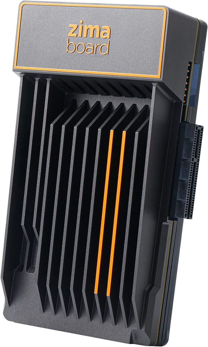 Zimaboard ZMB832 Single-Board x86 Server, Router & NAS, Dual-Gigabit, PCIe x4, SATA 6 Gb/s, 4K Medienserver, 8G/32G