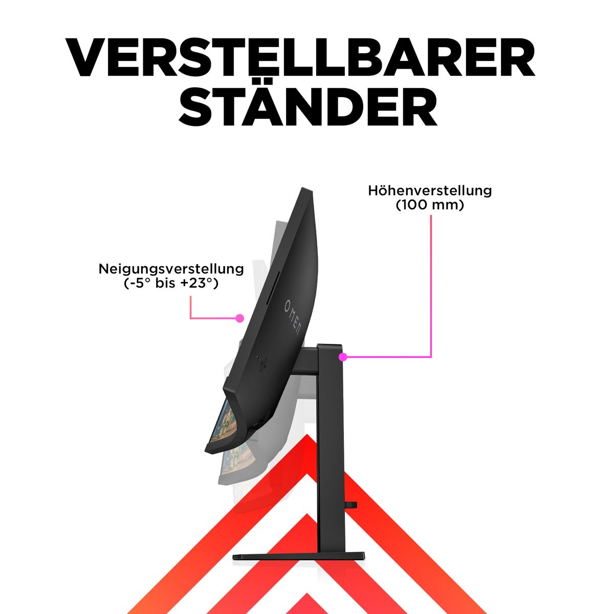 OMEN by HP 34 Zoll WQHD 165 Hz Curved Gaming-Monitor – OMEN 34c