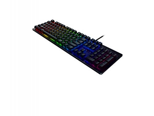 Razer Huntsman Gaming Keyboard Opto-Mechanical Purple Switches RGB USA Layout QWERTY ISO