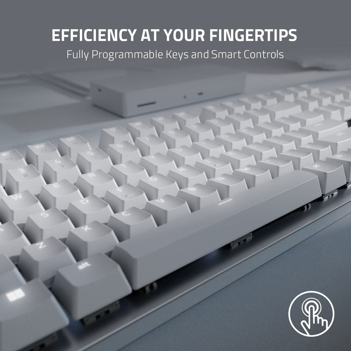 Razer Pro Type Ultra Gaming Keyboard Dual Wireless Yellow Switches DE-Layout