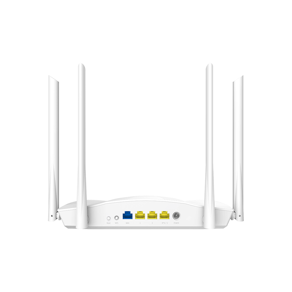 Tenda RX3 Wi-Fi 6 WLAN Router, 1202 Mbit/s 5 GHz, 574 Mbit/s 2,4 GHz, AX1800 Dual Band, Quad-Core, 1 Gigabit WAN Port, 3 Gigabit LAN Ports, Access Point Modus, APP Steuerung [Exklusiv bei Amazon]
