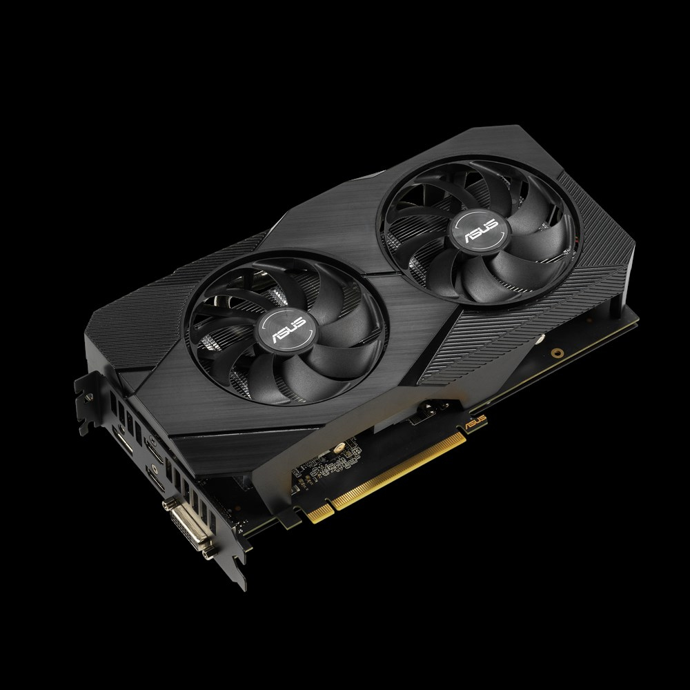 ASUS Dual RTX 2060 6GB EVO Grafikkarte, NVIDIA GeForce RTX 2060, GDDR6, 192 Bit, 14000 MHz, 2x HDMI, 1x DisplayPort, 1x DVI-D, PCIe 3.0, 8-pin