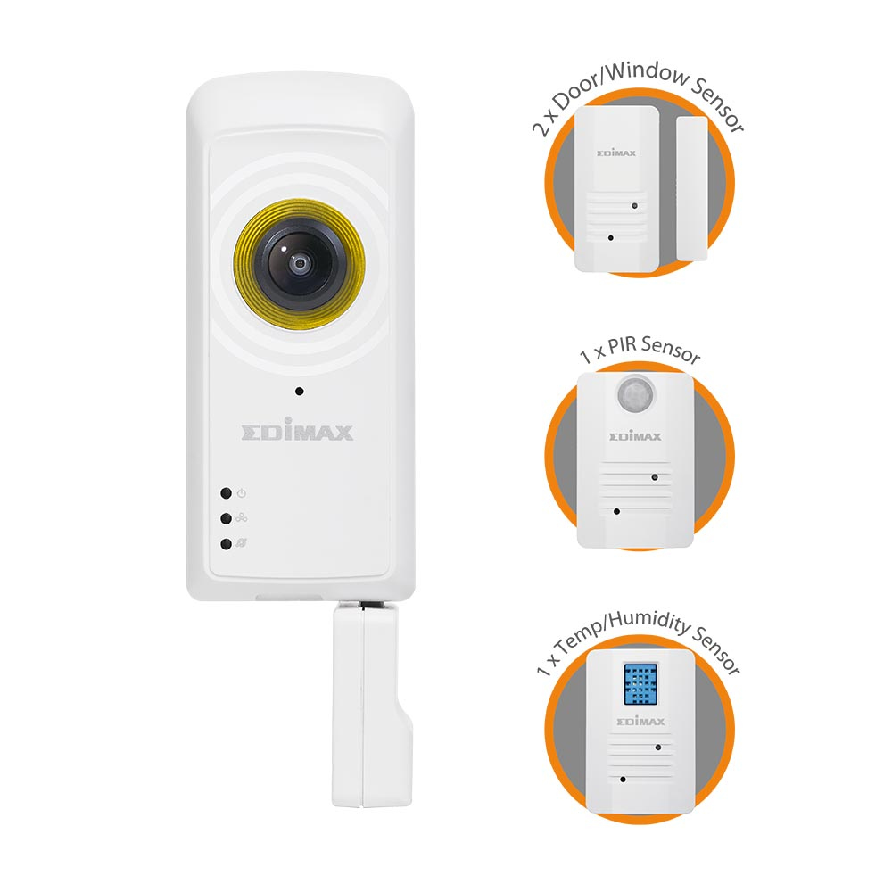 Edimax IC-5170SC Smart Home Sicherheitsausrüstung WLAN