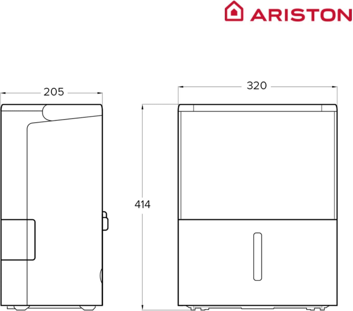 Deumidificatore portatile Ariston Deos 12