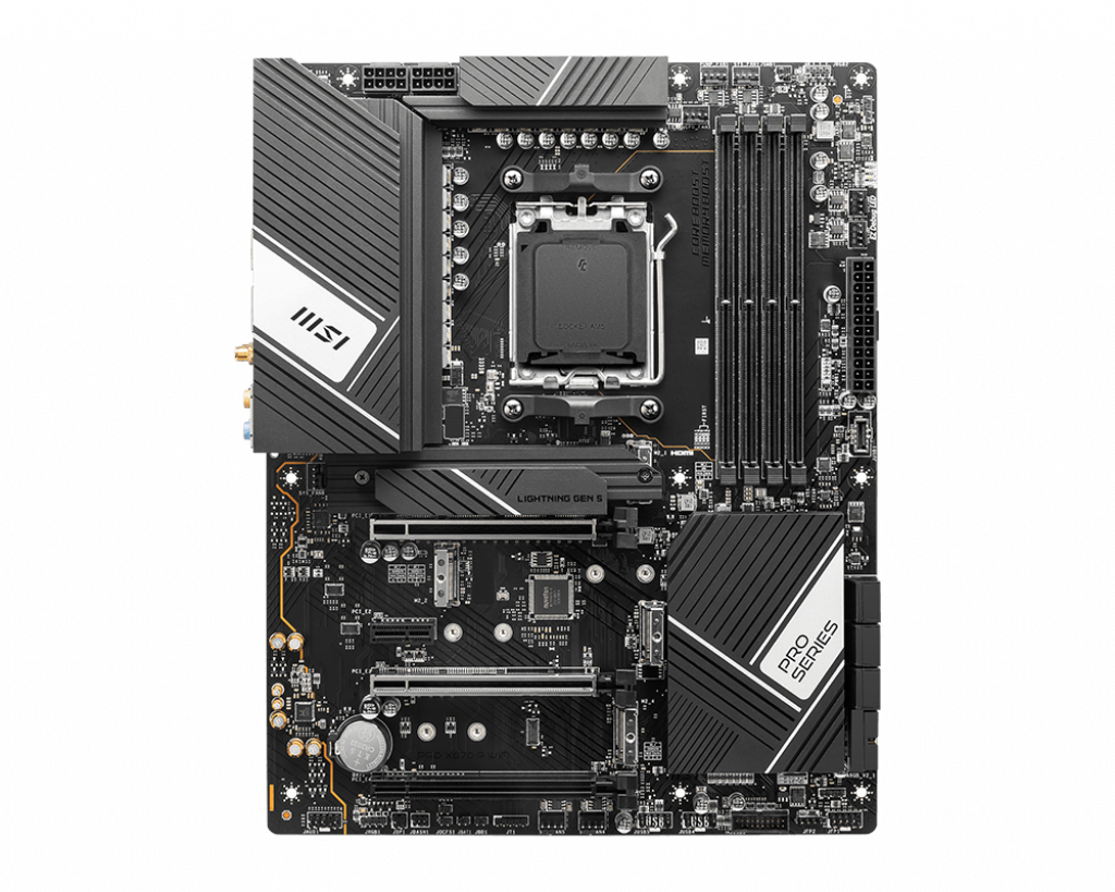 MSI PRO X670-P WIFI Motherboard AMD X670 Buchse AM5 ATX