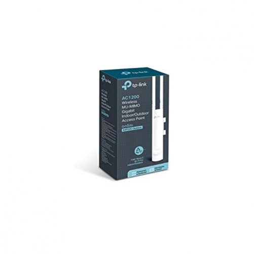 TP-Link EAP225-Outdoor AC1200 Wireless Outdoor Access Point Waterproof Ideal for Garden Wi-Fi MU-MIMO Support Passive PoE Flexible Installation Simply Managed by Free EAP Controller Software