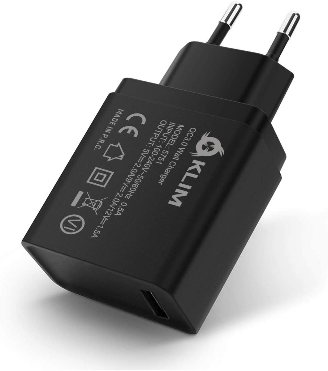 KLIM Fast Charger Fast Charger USB C Cable 2 m PLUS 10 W USB Charging Port