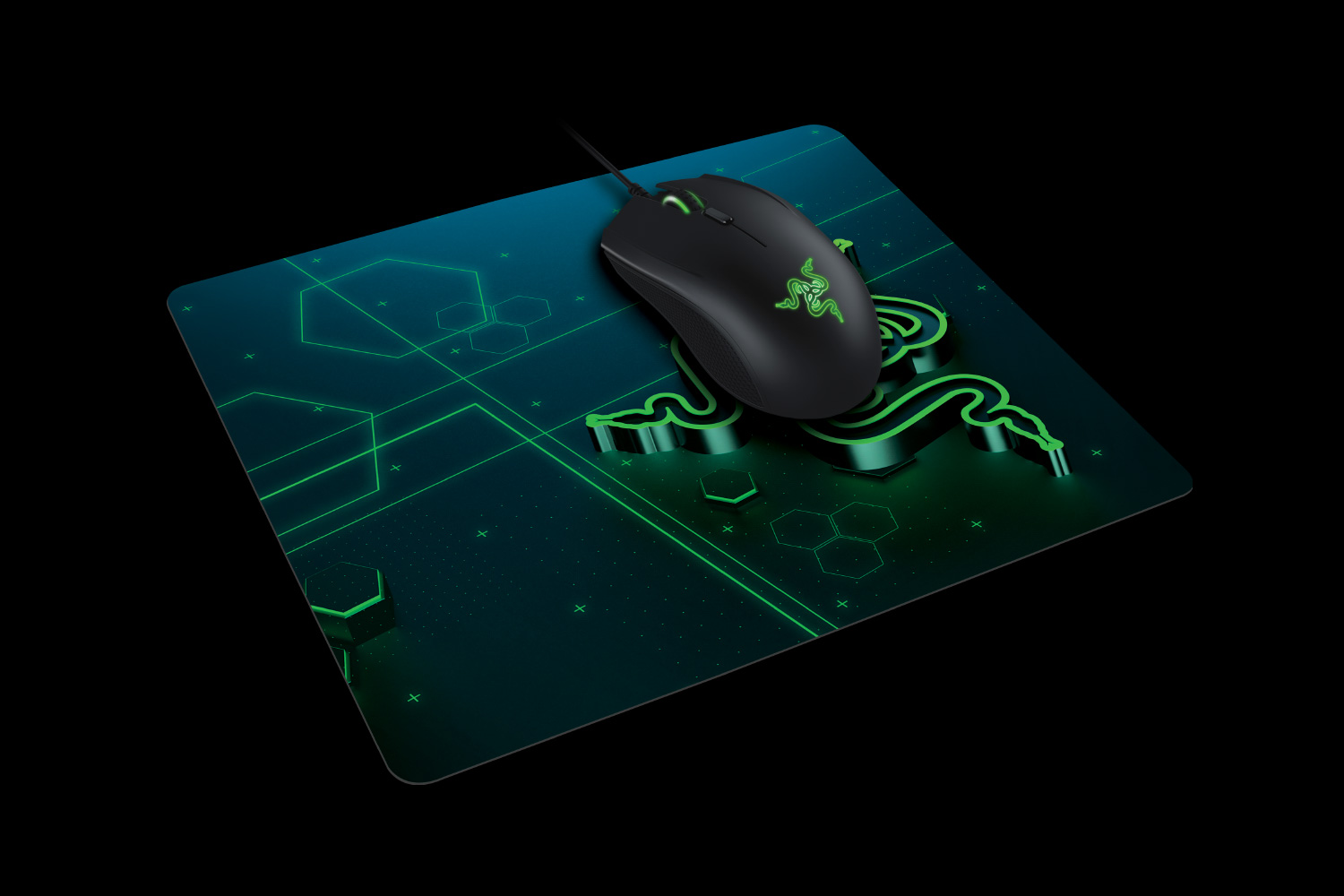 Razer Goliathus Mobile Extrem Dünne Gaming Mauspad / Mausmatte 270x215x1.5mm