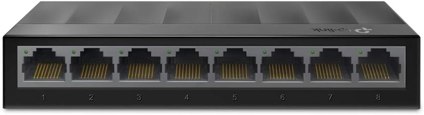 TP-Link 8-Port Desktop Switch (10/100/1000Mbit/s) V2