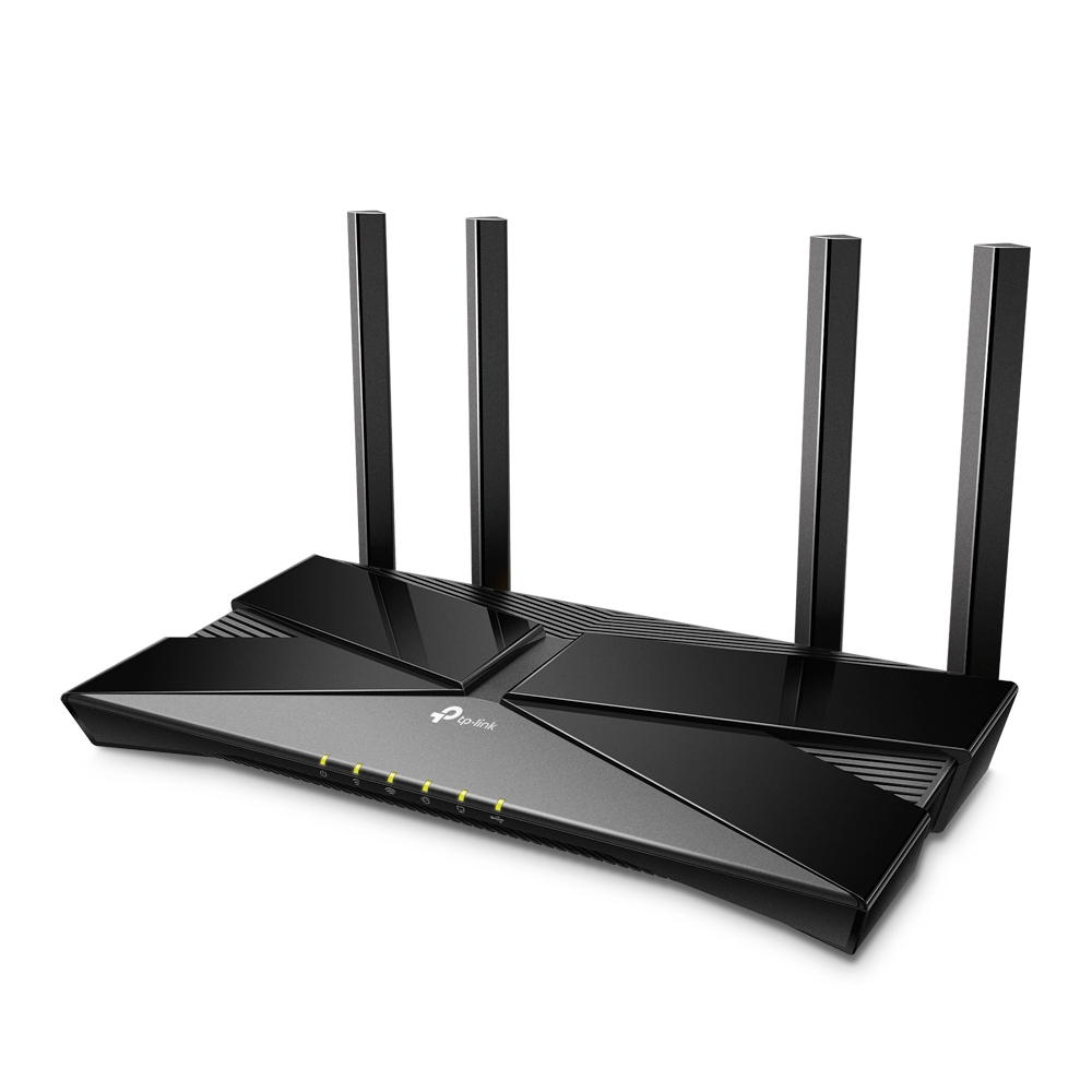 TP-Link Archer AX20 AX1800 Wi-Fi 6 Dual Band WLAN Router works with Alexa & Tether APP Black v2.0