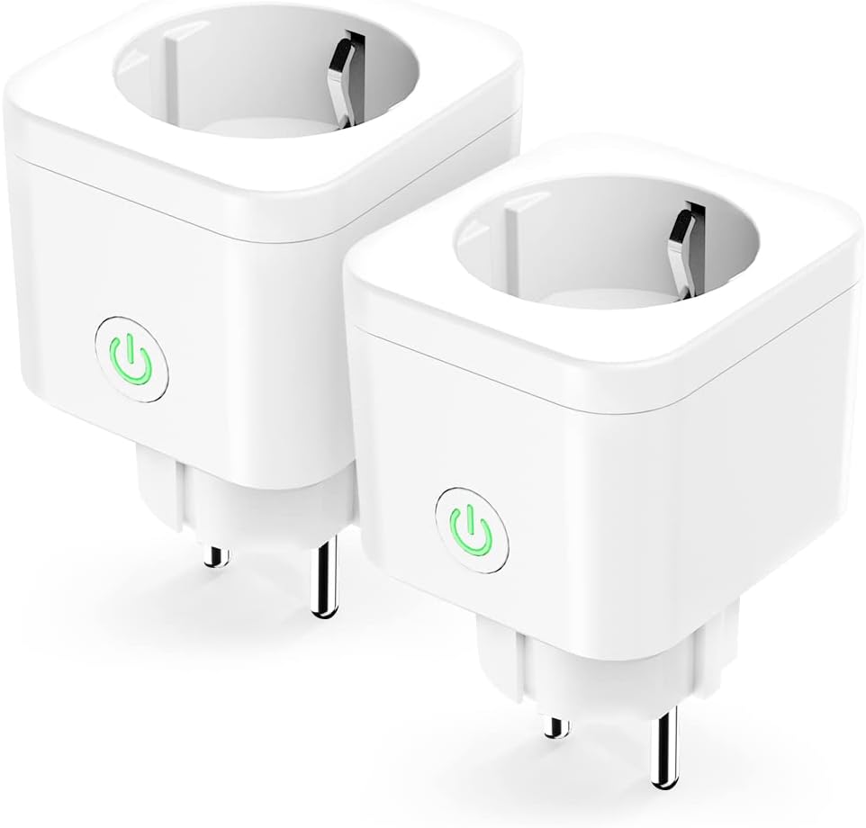 Refoss WLAN Steckdose Zeitschaltuhr Steckdose 2er Pack Smart MINI Steckdose mit Fernbedienung, Smart Home WiFi Steckdose mit Sprachsteuerung, Smart Plug Funktioniert mit Alexa, Google Refoss WLAN Steckdose Zeitschaltuhr Steckdose 2er Pack Smart MINI Steckdose mit Fernbedienung, Smart Home WiFi Steckdose mit Sprachsteuerung, Smart Plug Funktioniert mit Alexa, Google