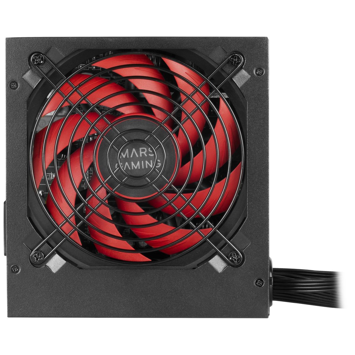 Mars Gaming MPIII550P PC-Netzteil 550 W ATX (24-pin) EPS 4+4 PCIe 6+2 3x SATA Molex 2x FDB-Lüfter Schwarz