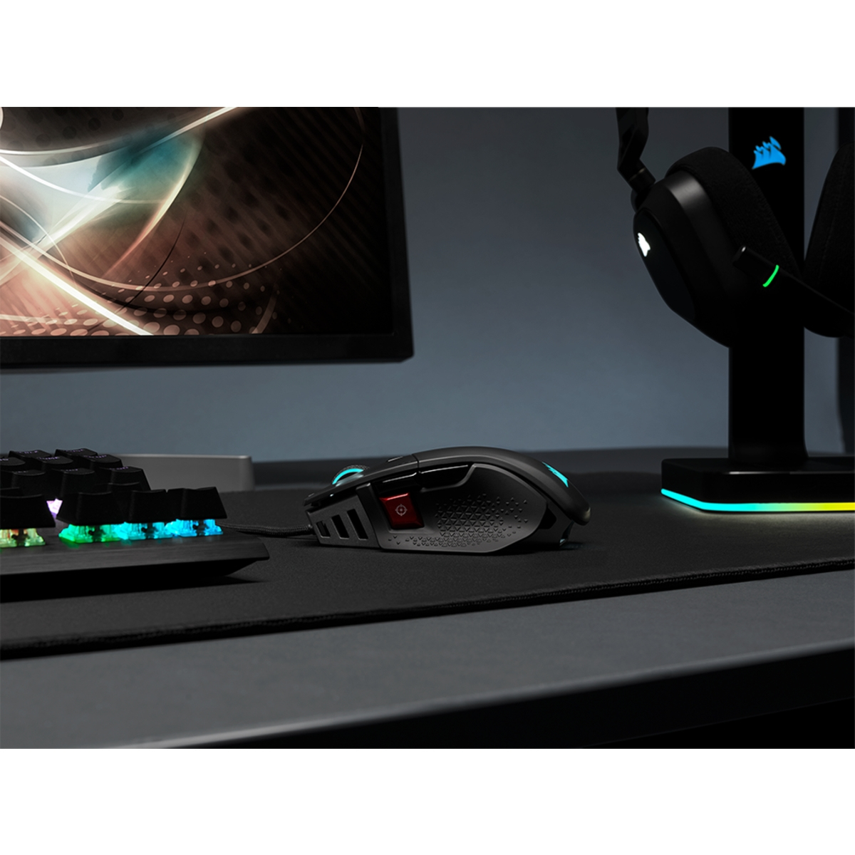 Corsair M65 RGB ULTRA Maus Gaming rechts USB Typ-A Optisch 26000 DPI Corsair M65 RGB ULTRA Maus Gaming rechts USB Typ-A Optisch 26000 DPI