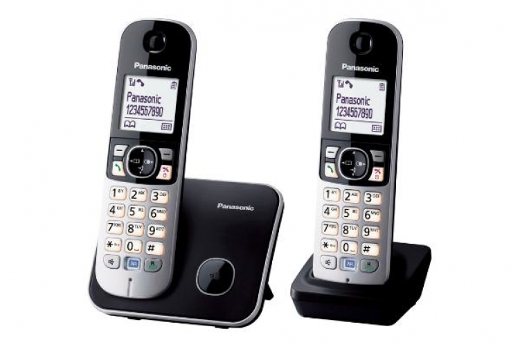 Panasonic KX-TG6812FRB Telefon DECT-Telefon Anrufer-Identifikation