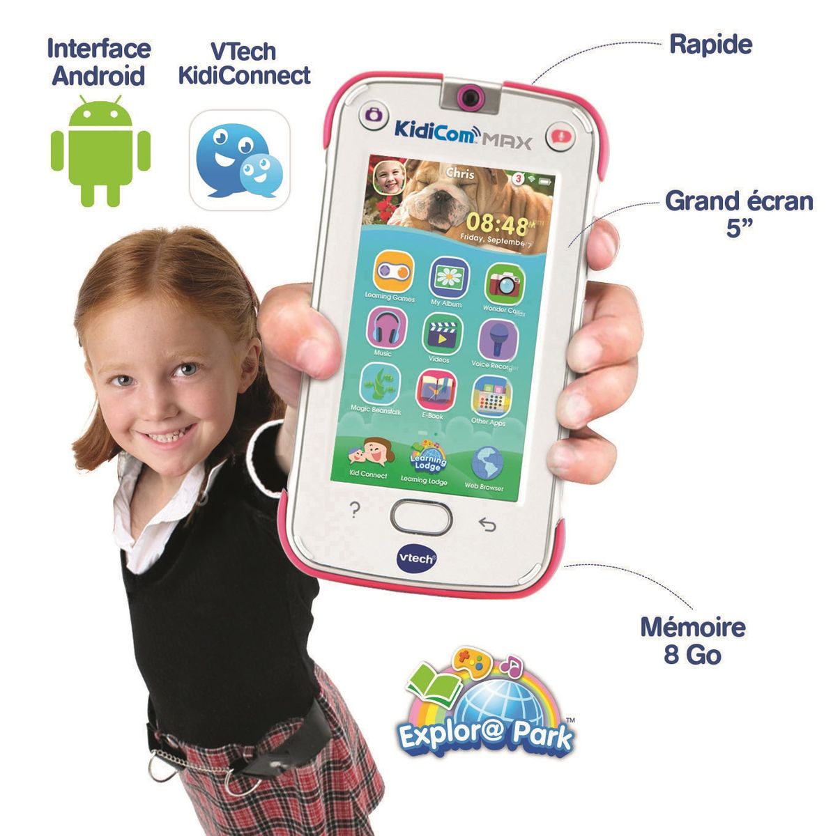 VTech Kidicom Max. Sprache: Französisch Rose