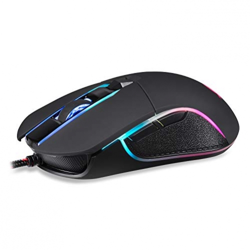 KLIM AIM Chroma Optischer 7.000 DPI Wired RGB-Beleuchtung Gaming Maus Beidhändig