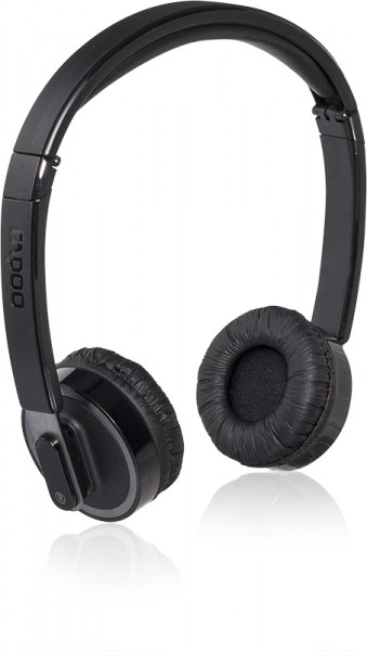 rapoo H3080 Faltbare Wireless Kopfhörer mit Integriertem Mikrofon schwarz