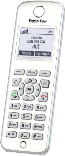 Avm FRITZ!Fon M2 DECT-Komforttelefon für FRITZ!Box Monochromes Display HD-Telefonie