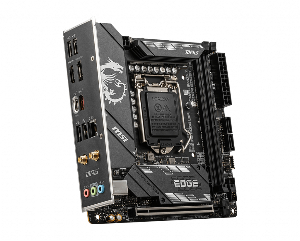 MSI MPG B560I Gaming Edge WIFI Motherboard Intel B560 LGA 1200 mini ATX