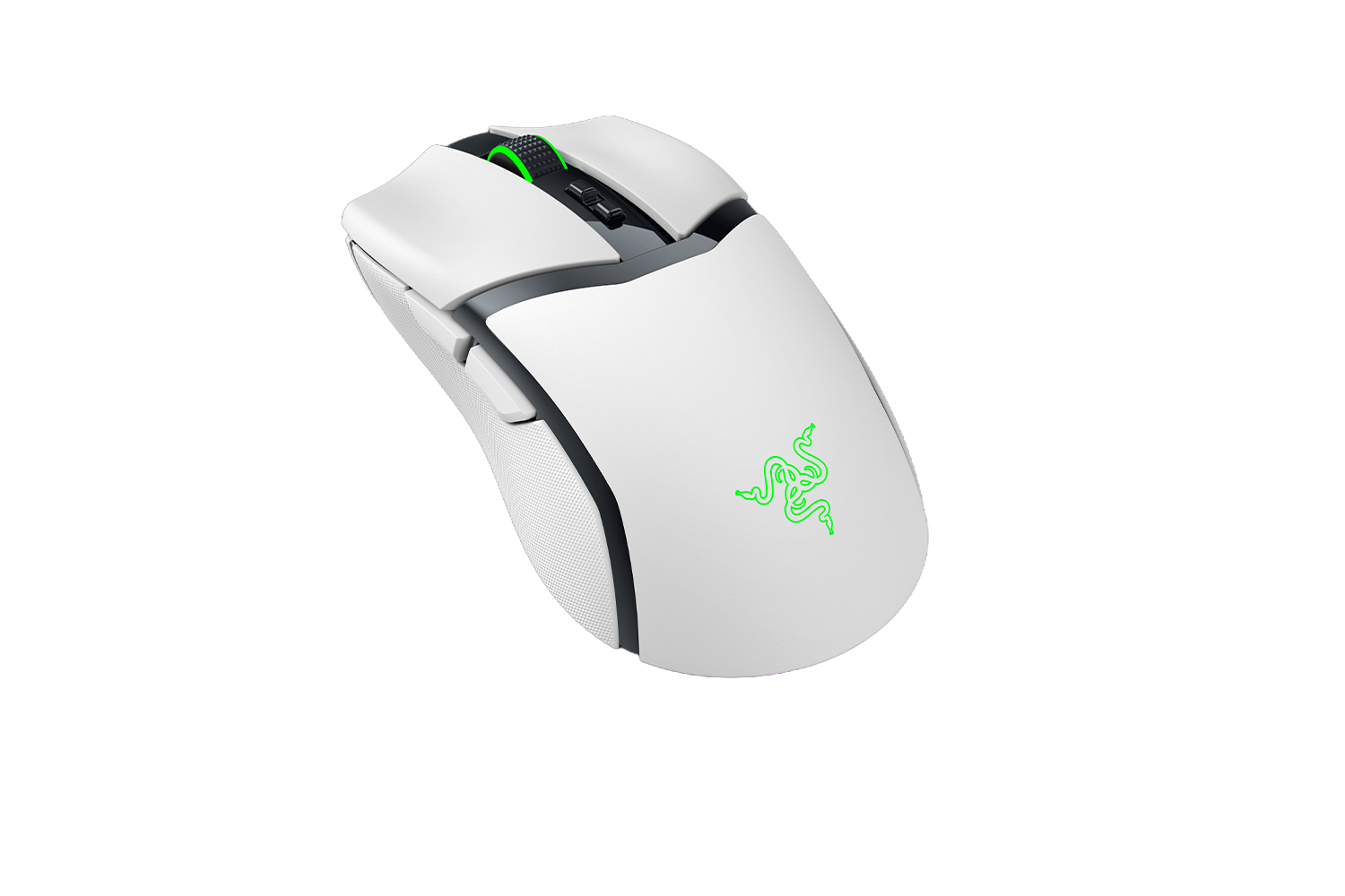 Razer Cobra Pro Maus Gaming rechts RF Wireless + Bluetooth + USB Type-C Optisch 30000 DPI - Weiß