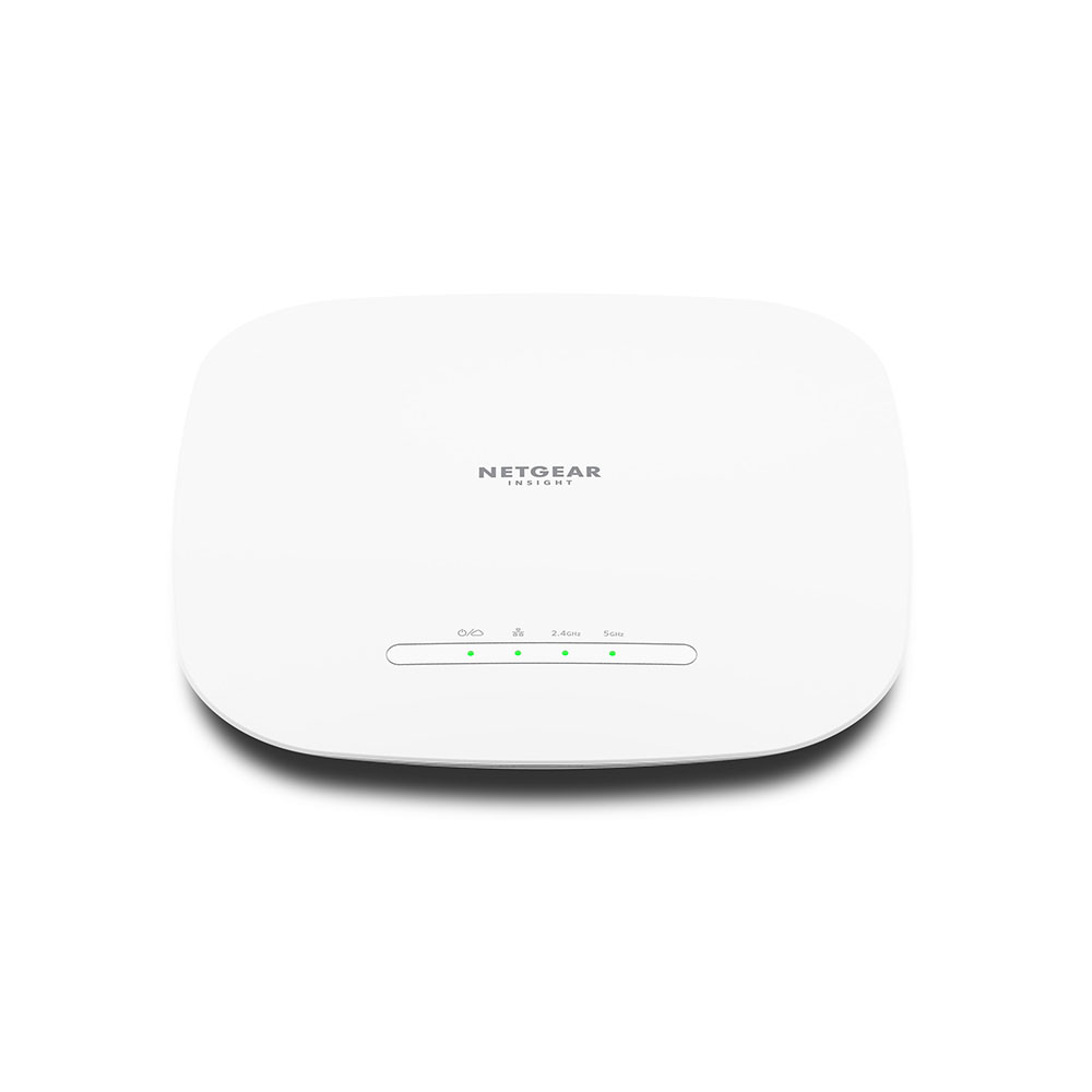 Netgear WAX615 WLAN Access Point PoE+ WiFi 6 (AX3000 Speed Dual-Band, WPA3, 802.11ax Mesh-fähig, 2.5G LAN, Lokal oder Insight Remote Management, PoE+ Powered - Netzteil optional) WAX615 (AX3000)