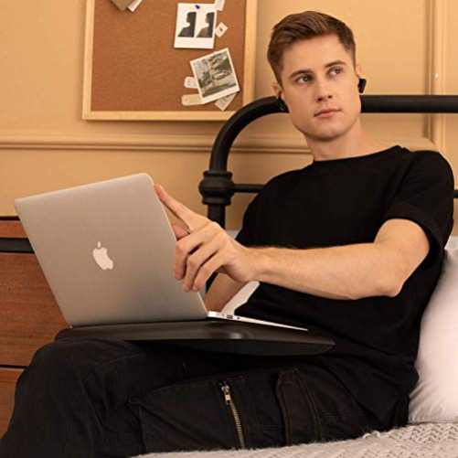 KLIM Comfort + Laptop-Kühler + Schütze Dich und Deinen Laptop vor Überhitzung + NEU 2020 + Hochwertiges leises Kühlkissen 10" - 15,6" + Stabil auf Deinem Schoß + leiser Ventilator