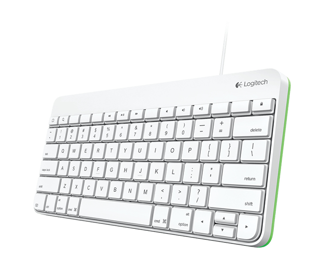 Logitech Tastatur für Mobilgeräte Weiß Lightning (NORDIC Layout - QWERTY)