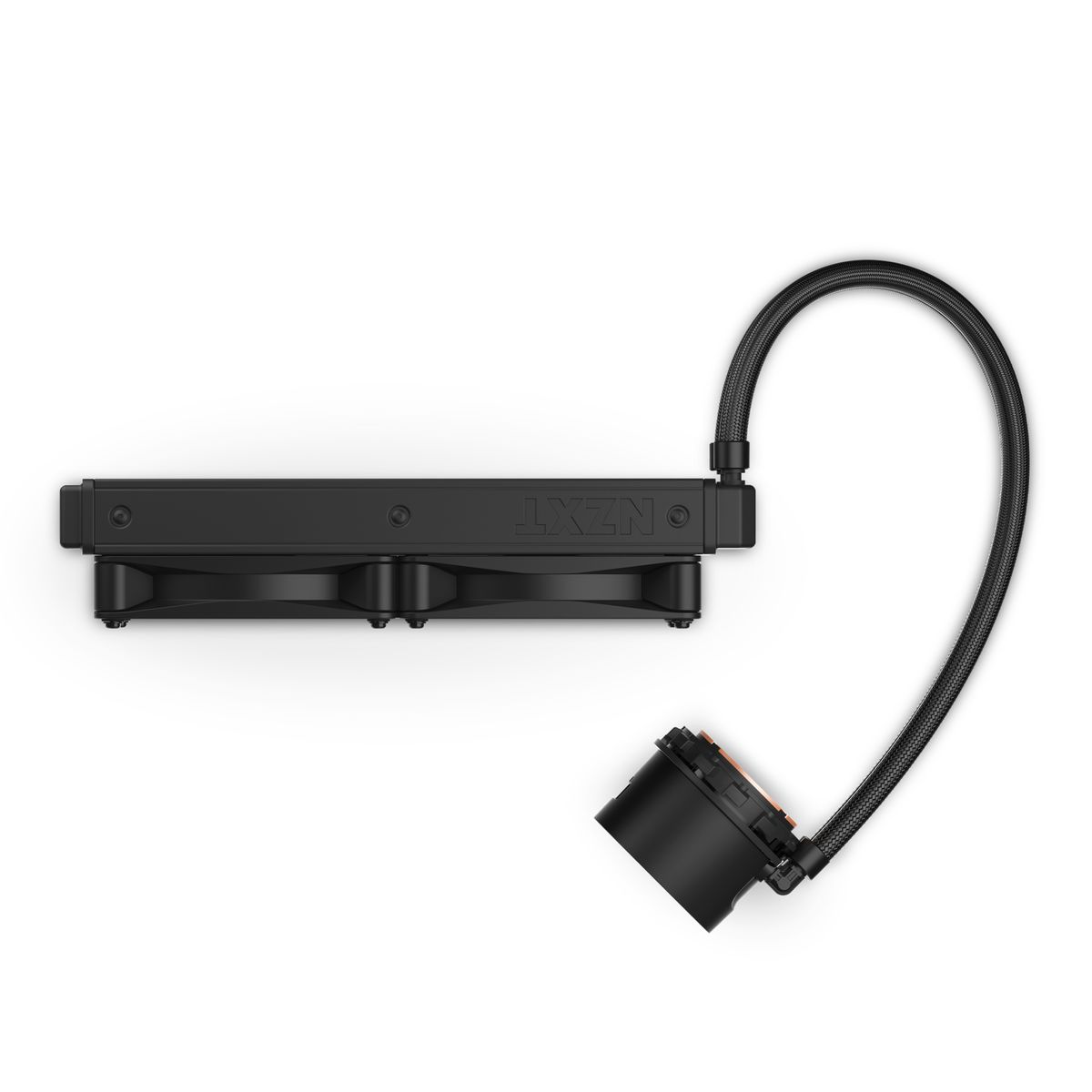 NZXT Kraken 240 RL-KN240-B1 Prozessor All-in-One-Flüssigkeitskühler 240 mm, 2x 120 mm Lüfter, TFT-LCD Display, Schwarz