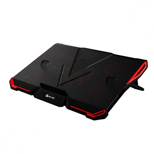 Klim Cyclone 5 Gaming Laptop Kühler & Ständer für PC Mac PS4 Xbox schwarz rot