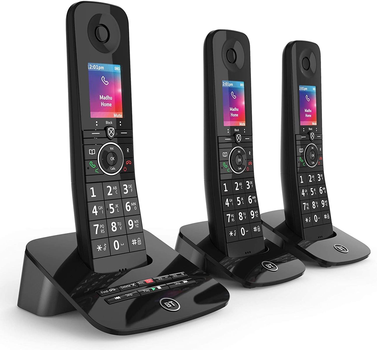 BT D93XWS00 DECT-Telefon Anrufer-Identifikation