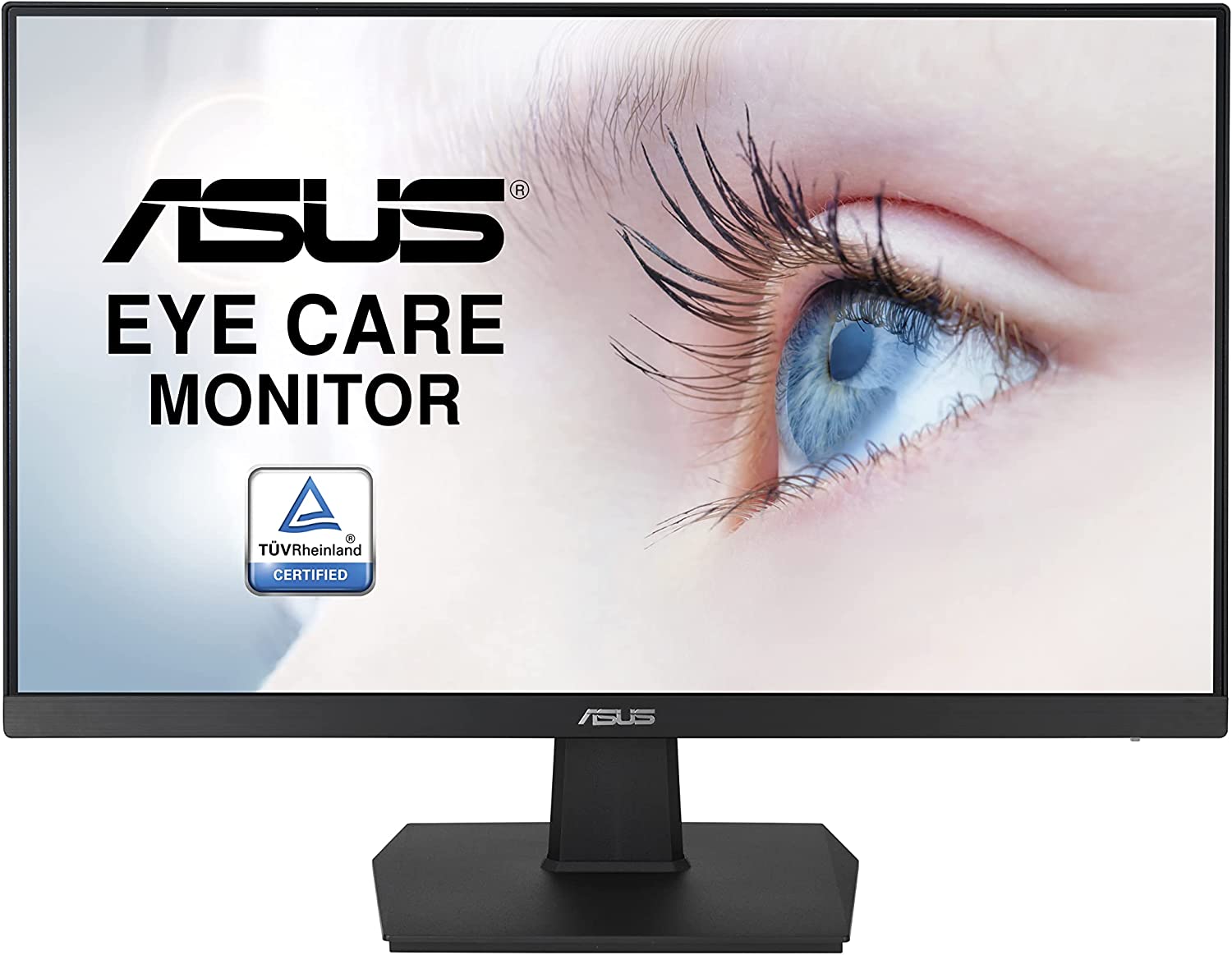 ASUS Eye Care VA27EHE 27" FHD IPS Rahmenlos TÜV zertifiziertlichtfilter FreeSync 75 Hz 16:9 IPS Panel 1920x1080 HDMI D-Sub 27 FHD IPS nicht höhenverstellbar HDMI D-Sub