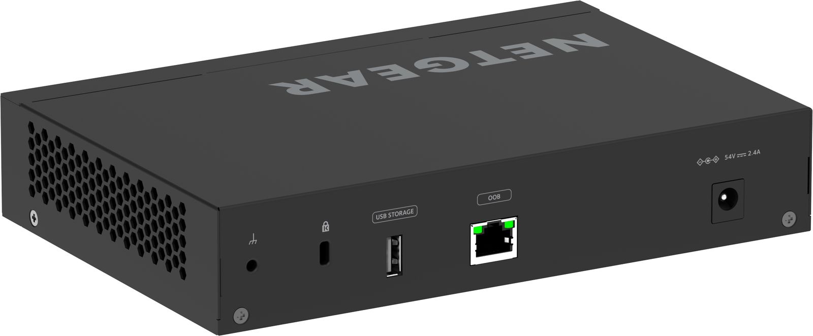 NETGEAR AV Line M4250-9G1F-PoE+ vollständig verwalteter Desktop-Switch (GSM4210PD)