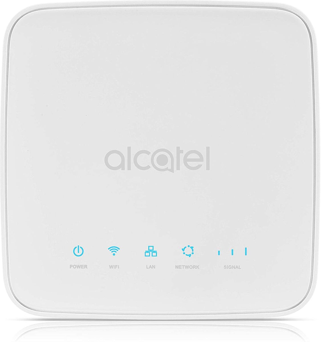 Alcatel HH40 4G/LTE Router CAT4 150Mbps Download 50Mbps Upload Includes 2 External LTE Antennas Wi-Fi 802.11b/g/n Hotspot Function WPS 2 x 100Mbps LAN Port -