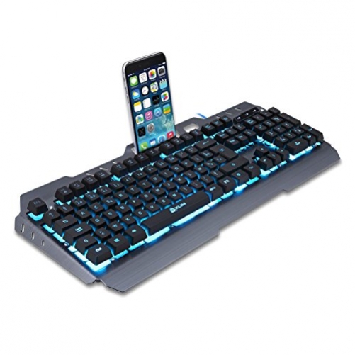KLIM Lightning Hybrid Halbmechanisches Gaming Tastatur FR-Layout