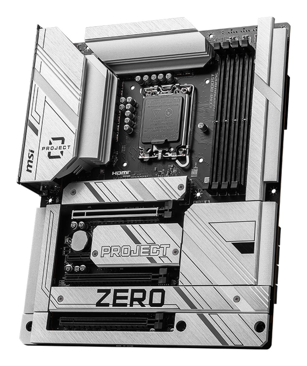MSI Z790 PROJECT ZERO Motherboard Intel Z790 LGA 1700 ATX