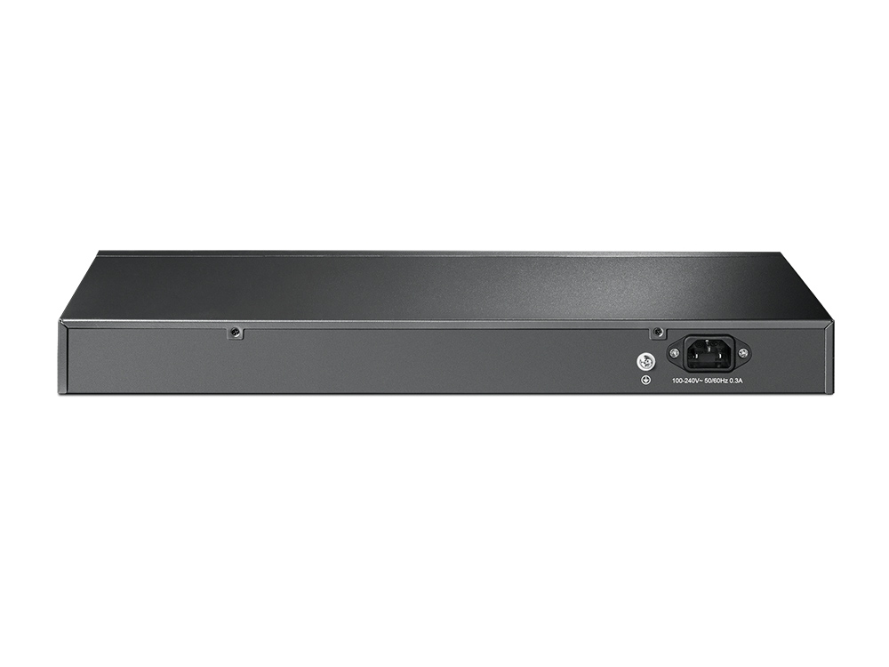 TP-Link TL-SF1048(UN) 48-Port 10/100 Mbit/s Rackmount-Switch, Unmanaged, 1U, AC-Netzteil, Schwarz, V7.0, EU