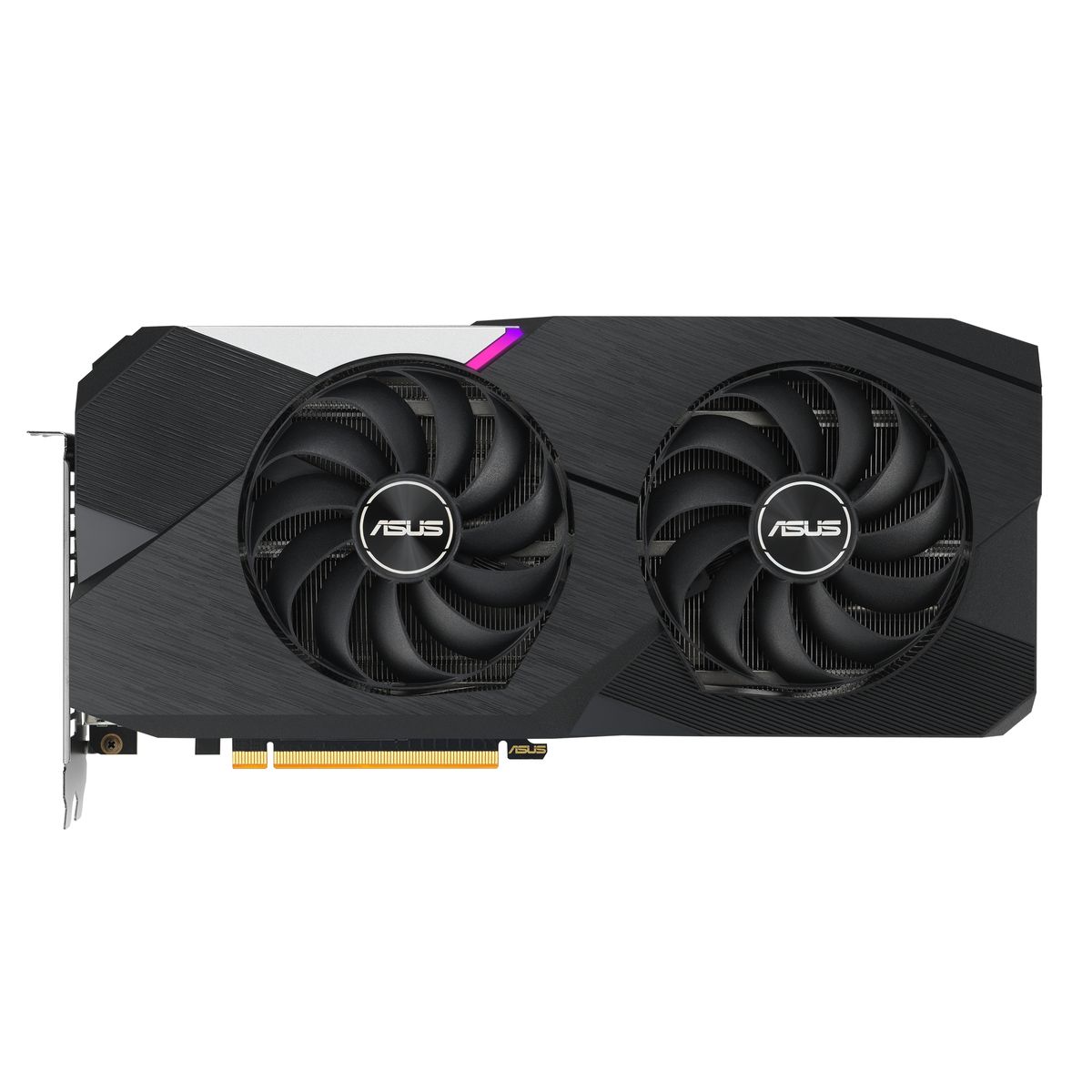 ASUS Dual RX 6750 XT O12G Grafikkarte, AMD Radeon RX 6750 XT 12GB GDDR6, PCIe 4.0, HDMI 2.1, DisplayPort 1.4a, 2x8-pin, 2 Lüfter, 2,7 Slots
