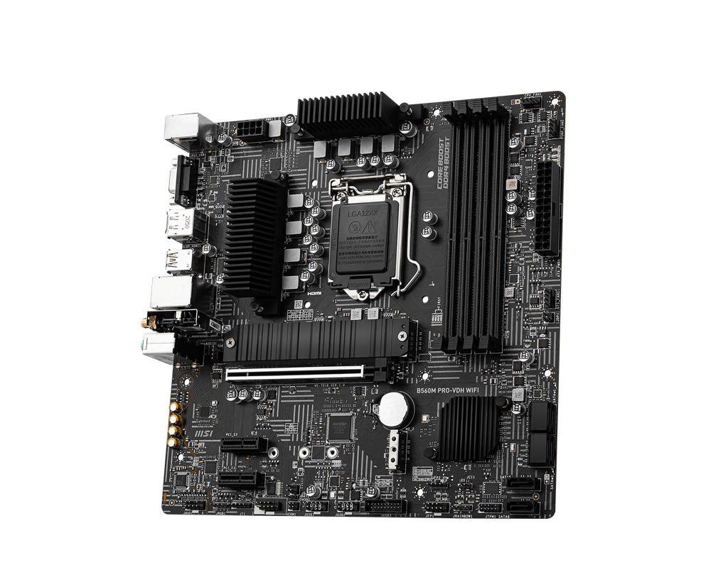 MSI B560M PRO-VDH WIFI Motherboard Intel B560 LGA 1200 micro ATX