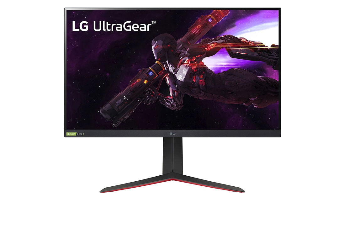 LG UltraGear 31.5" Gaming Monitor Nano IPS 1ms 180 Hz QHD 2560x1440 HDR HDMI DisplayPort FreeSync Premium
